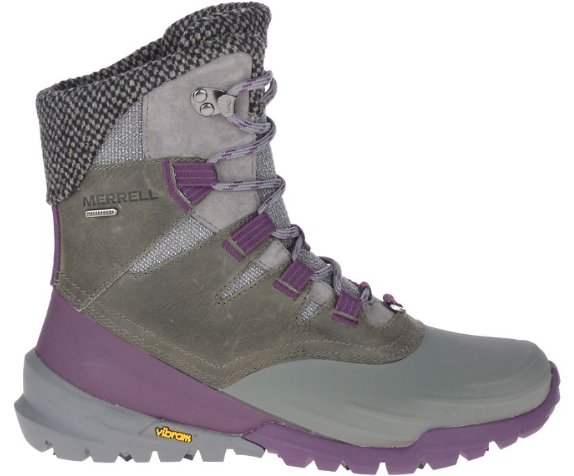 Buty Merrell Thermo Aurora 2 Mid Shell Wasserdicht - Buty Trekkingowe Damskie Merrell - Szare [AKHPV